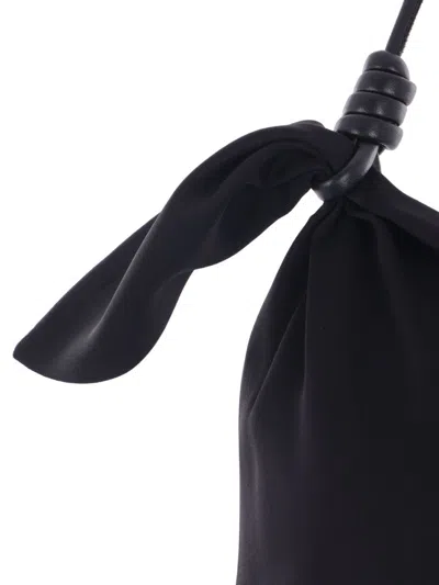 Loewe Short Dress With Halterneck And Open Back