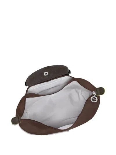 Longchamp Mocha Coloured M Le Pliage Green Backpack