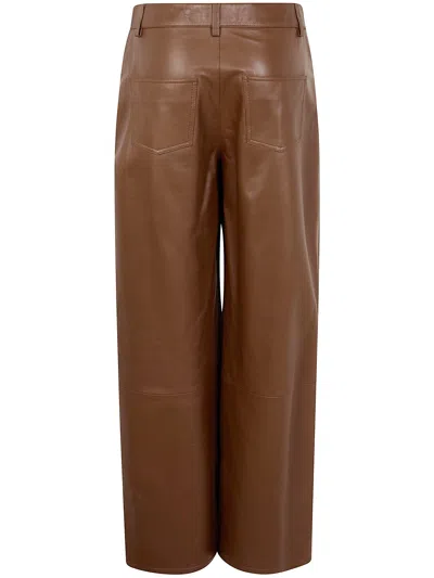 Loulou Studio Figari Leather Pants Clothing