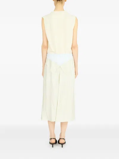 Maison Margiela Beige Aloe Anonymity Of The Lining Skirt