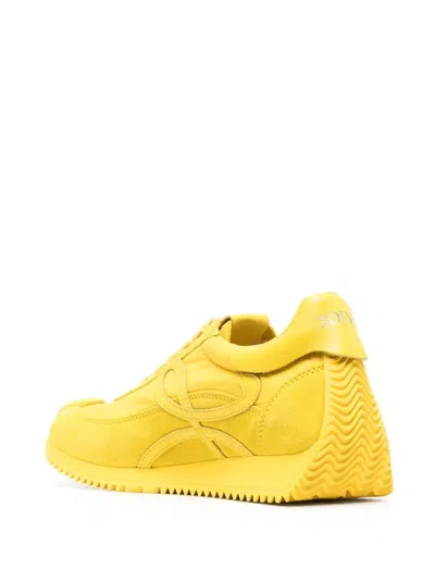 Loewe Flow Runner Sneakers In Yellow