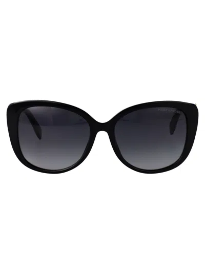 Marc Jacobs Black Acetate Sunglasses