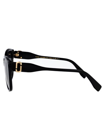 Marc Jacobs Black Acetate Sunglasses
