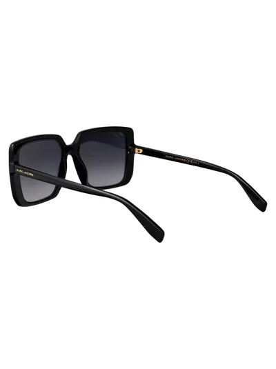 Marc Jacobs Mj 1121s Acetate Square Sunglasses In Black