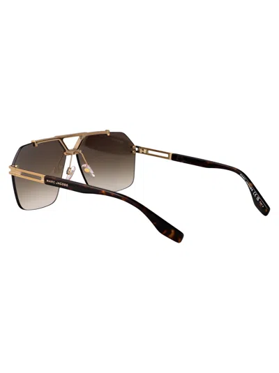 Marc Jacobs Squared Sunglasses Marc 837/s 06 J In Brown