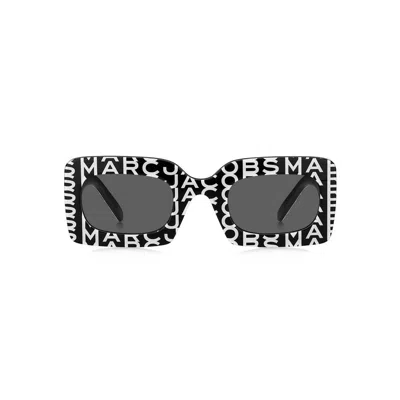 Marc Jacobs Monogram Rectangular-frame Sunglasses