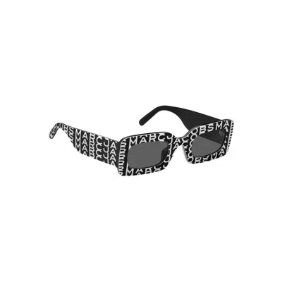 Marc Jacobs Monogram Rectangular-frame Sunglasses