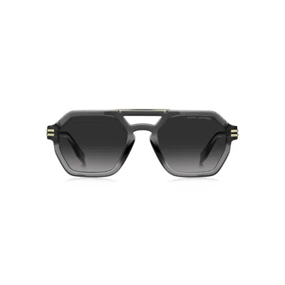 Marc Jacobs Full Frame Sunglasses In Gray