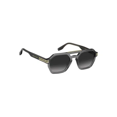 Marc Jacobs Full Frame Sunglasses In Gray