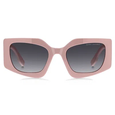 Marc Jacobs 53mm Gradient Rectangular Sunglasses