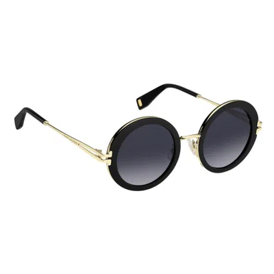 Marc Jacobs Eyewear Round Frame Sunglasses In Black