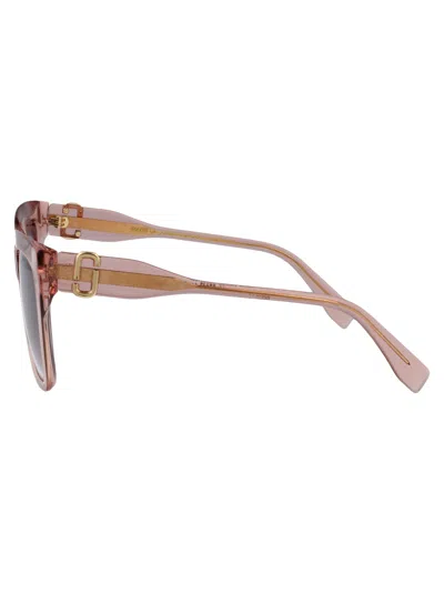 Marc Jacobs Nude Acetate Sunglasses