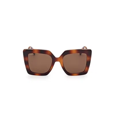 Max Mara Design4 Mm0051 53e In Brown