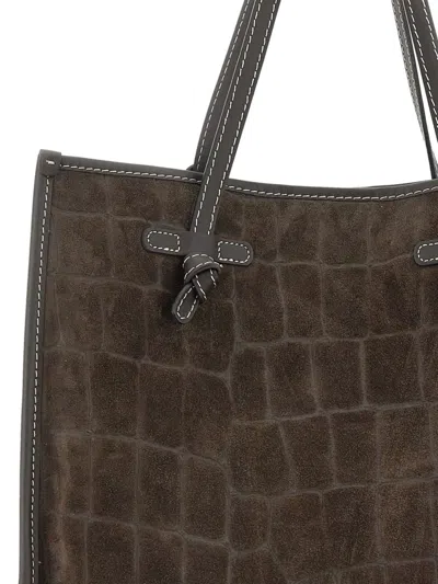 Marcella Club Crocodile-effect Tote Bag