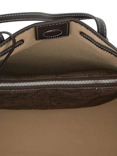 Marcella Club Crocodile-effect Tote Bag