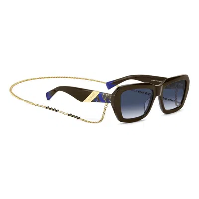 Missoni Full Frame Sunglasses In Brown