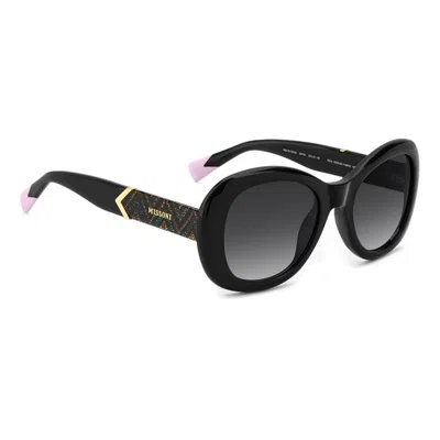 Missoni Full Frame Sunglasses In Black