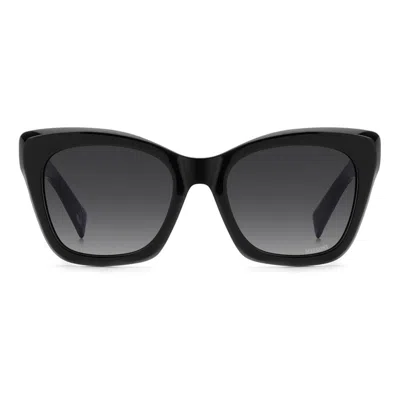 Missoni Geometric Frame Sunglasses In Black