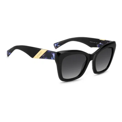 Missoni Geometric Frame Sunglasses In Black