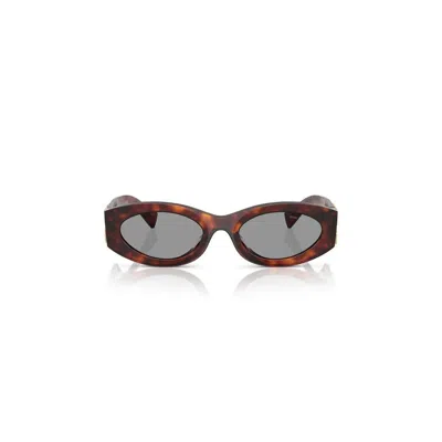 Miu Miu 0mu 11ws Mu 11ws 21c40o In Brown