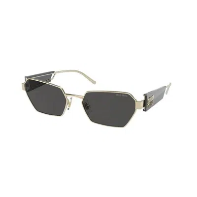 Miu Miu Woman Sunglasses Mu 53ws In Neutral