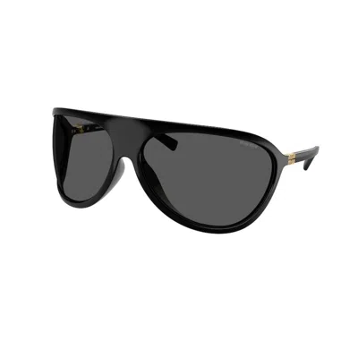 Miu Miu Woman Sunglass Mu A01s In Black