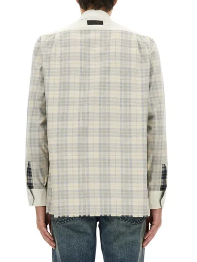 Mm6 Maison Margiela Mm6 By Maison Margiela Plaid Shirt With Classic Collar
