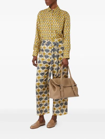 's Max Mara Timec Silk Trousers