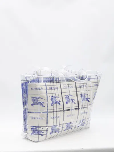 Burberry Ekd Label Tote Bag