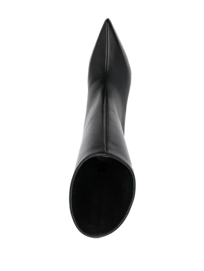 Givenchy Leather Ankle Boots In Black