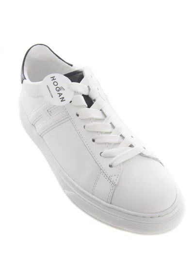 Hogan Sneakers H365 Blackwhite In White