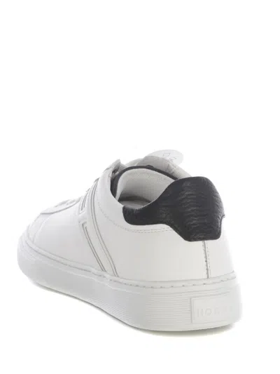 Hogan Sneakers H365 Blackwhite In White