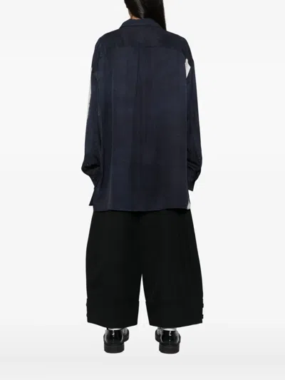 Ziggy Chen Hemd Mit Print In Blue