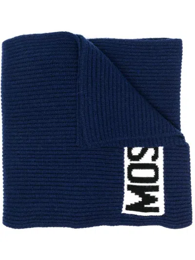 Moschino Scarfs In Blue