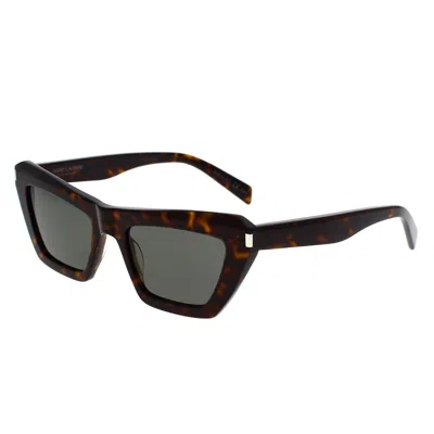 Saint Laurent Eyewear Sunglasses In Brown