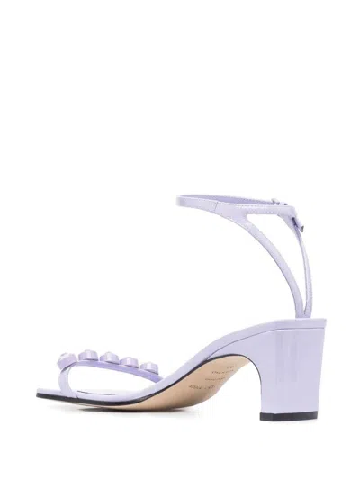 Sergio Rossi Sr1 Crystal-embellished 70mm Sandals In Purple