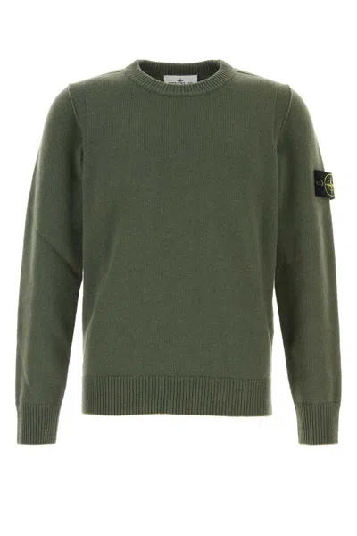 Stone Island Malfilé Cotton Fleece Sweatshirt