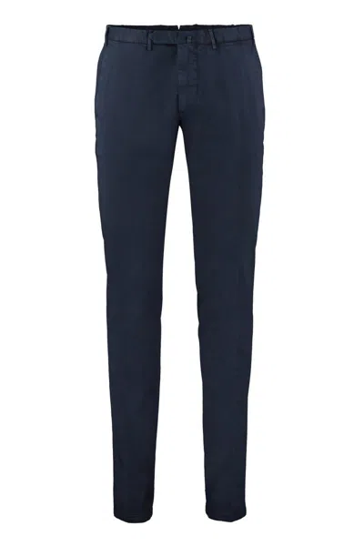 The (alphabet) Belt-loops Trousers In Blue
