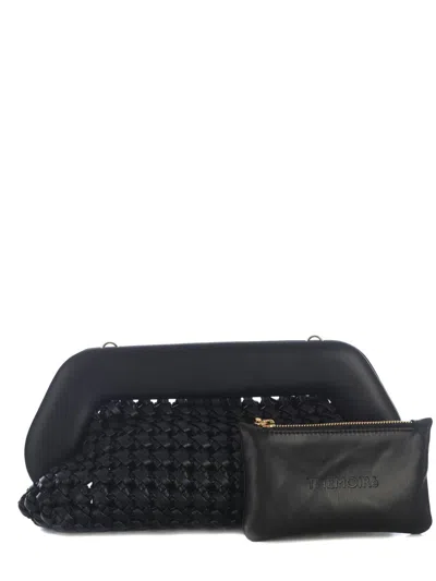 Themoirè Bag  " Bios Knots" In Black