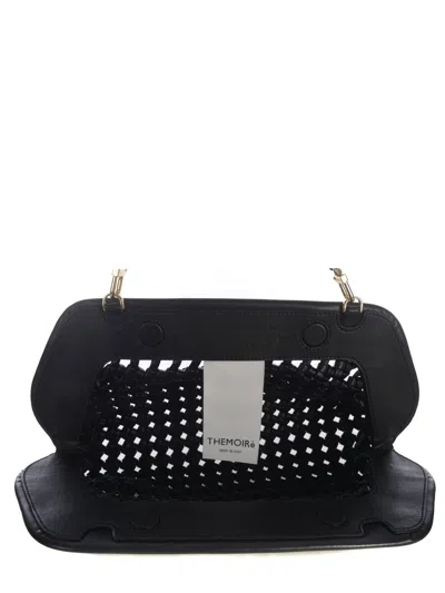 Themoirè Bag  " Bios Knots" In Black