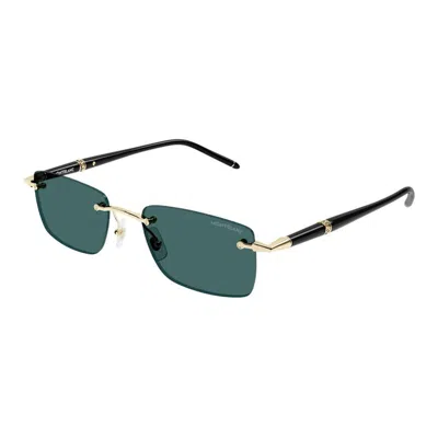Montblanc Sunglasses In Gold