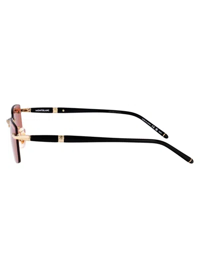 Montblanc Sunglasses Mb0344s In Gold