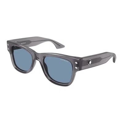 Montblanc Mb0381s 004 In Gray