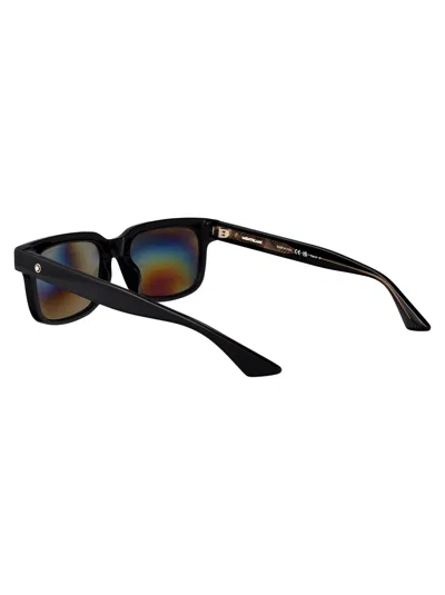 Montblanc Mb0383s Sunglasses In Black