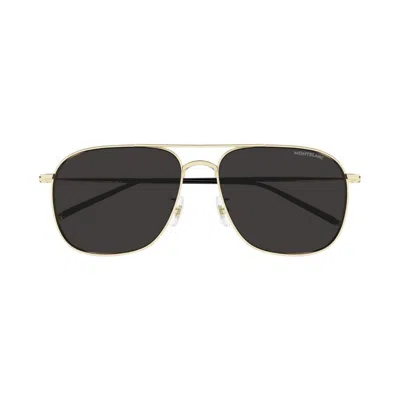 Montblanc Mb0417sa 001 In Gold