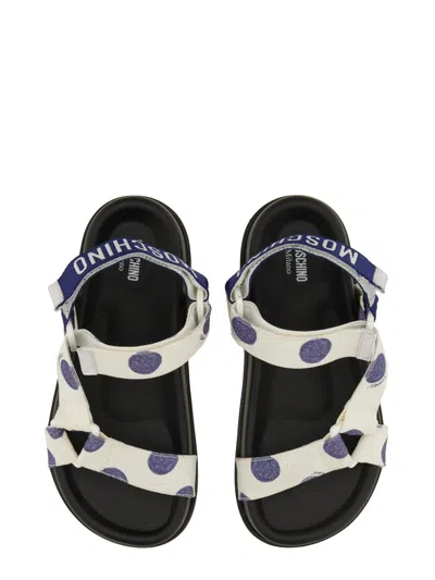 Moschino Couture Sandal With Logo