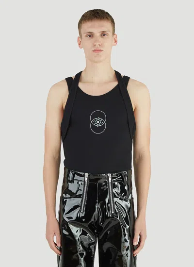 Gmbh Arda Organic-cotton Tank Top In Black