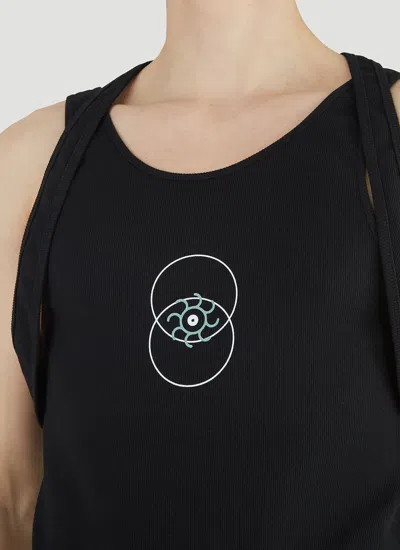 Gmbh Arda Organic-cotton Tank Top In Black