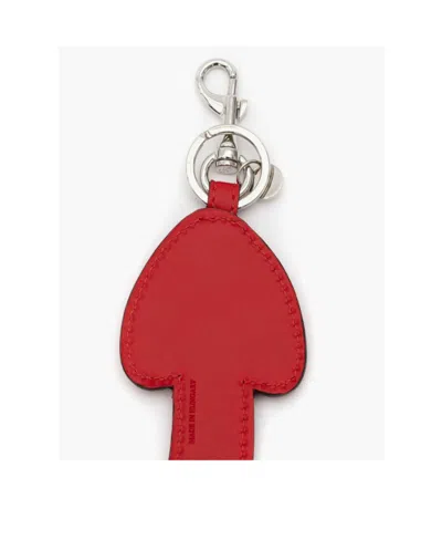 Jw Anderson Mushroom Leather Keyring
