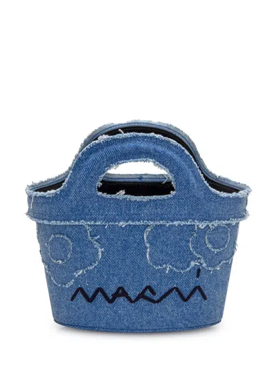 Marni Women's Denim Micro Tropicalia Handbag